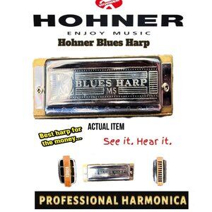 🛑 HOHNER Chromatic ➕🆒 HARMONICA Blues Harp Organ Professional Tones💸BUY NOW‼️
